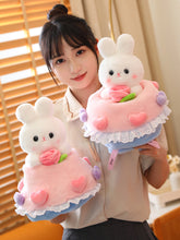 Bunny Blossom: Verwandelbares Kaninchen in ein Plüsch-Blumenstrauß